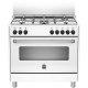 Bertazzoni La Germania Americana AMN905MFESWE cucina Elettrico Gas Bianco 2