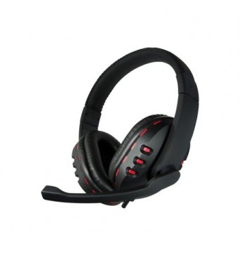 Adj CF788 Auricolare Cablato A Padiglione Gaming USB tipo A Nero, Rosso