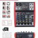 Karma Italiana MXP04 mixer audio 4 canali 20 - 20000 Hz Nero 5