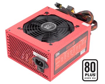 itek Redbox SM alimentatore per computer 650 W 20+4 pin ATX ATX Rosso