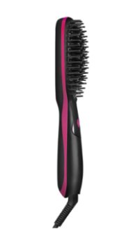 Rowenta CF5712 messa in piega Spazzola lisciante Caldo Nero, Rosa 35 W