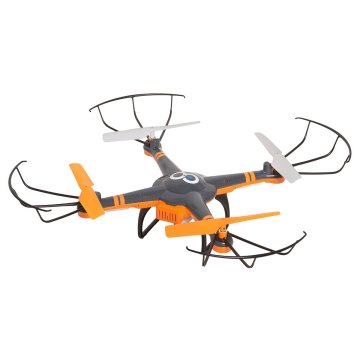 GOCLEVER GCDHDF drone fotocamera 4 rotori 1,3 MP 1280 x 720 Pixel 730 mAh Grigio, Arancione