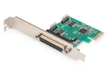 Digitus Scheda PCI Express parallela, 2/1 porte