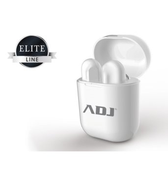 Adj Titanium Twins Auricolare Wireless In-ear Musica e Chiamate Micro-USB Bluetooth Bianco