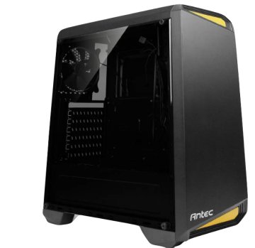 Antec NX100 Midi Tower Nero, Giallo