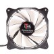 itek Cosmo Flow Case per computer Ventilatore 12 cm Nero, Bianco 3