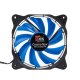 itek Cosmo Flow Case per computer Ventilatore 12 cm Nero, Blu 3