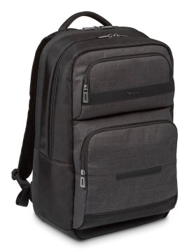 Targus CitySmart zaino Zaino casual Nero, Grigio Ecopelle, Poliuretano (PU)