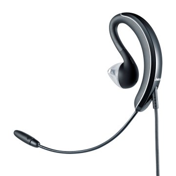 Jabra UC Voice 250 MS Auricolare Cablato Passanuca, In-ear Ufficio Bluetooth Nero