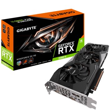 GIGABYTE GV-N208TWF3OC-11GC NVIDIA GeForce RTX 2080 Ti 11 GB GDDR6