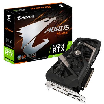 GIGABYTE AORUS XTREME GV-N2070AORUS X-8GC scheda video NVIDIA GeForce RTX 2070 8 GB GDDR6