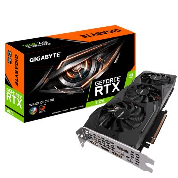 GIGABYTE GV-N2070WF3-8GC scheda video NVIDIA GeForce RTX 2070 8 GB GDDR6