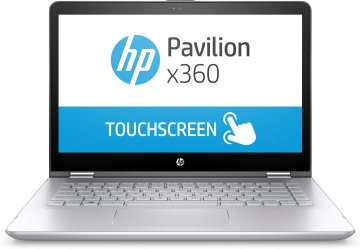 HP Pavilion x360 14-ba102nl Intel® Core™ i5 i5-8250U Ibrido (2 in 1) 35,6 cm (14") Touch screen Full HD 8 GB DDR4-SDRAM 256 GB SSD NVIDIA® GeForce® 940MX Windows 10 Home Argento