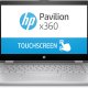 HP Pavilion x360 14-ba102nl Intel® Core™ i5 i5-8250U Ibrido (2 in 1) 35,6 cm (14