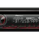 Pioneer DEH-S410BT Ricevitore multimediale per auto Nero, Rosso 200 W Bluetooth 2