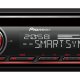 Pioneer DEH-S410BT Ricevitore multimediale per auto Nero, Rosso 200 W Bluetooth 3