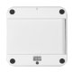 Macom Smart Body Scale Bilancia pesapersone elettronica con funzionamento senza batterie Quadrato Bianco 3