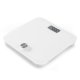 Macom Smart Body Scale Bilancia pesapersone elettronica con funzionamento senza batterie Quadrato Bianco 4