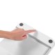 Macom Smart Body Scale Bilancia pesapersone elettronica con funzionamento senza batterie Quadrato Bianco 5