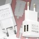 Xtreme 40158 Caricabatterie per dispositivi mobili Universale Bianco AC, Accendisigari Auto, Interno 3