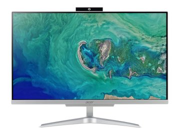 Acer Aspire C24-865 Intel® Core™ i5 i5-8250U 60,5 cm (23.8") 1920 x 1080 Pixel All-in-One tablet PC 8 GB DDR4-SDRAM 256 GB SSD Windows 10 Home Wi-Fi 5 (802.11ac) Argento