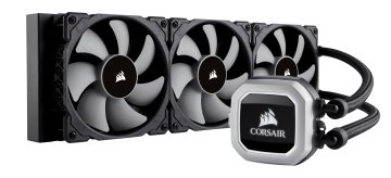 Corsair H150i PRO RGB 360mm Processore Raffreddatore di liquidi tutto in uno Nero, Grigio 1 pz