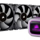 Corsair H150i PRO RGB 360mm Processore Raffreddatore di liquidi tutto in uno Nero, Grigio 1 pz 9