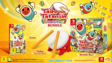 BANDAI NAMCO Entertainment Taiko no Tatsujin: Drum ‘n’ Fun! Bundle Nintendo Switch