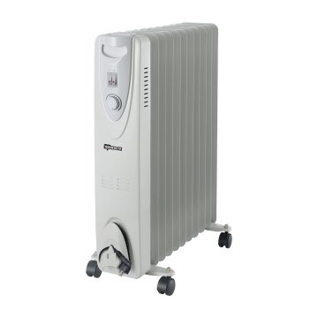 Termozeta TZR22 stufetta elettrica Interno Grigio 2500 W Riscaldatore ambiente elettrico a olio