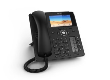 Snom D785 Customized, Schwarz telefono IP Nero 12 linee TFT