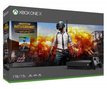 Microsoft Console Xbox One X da 1TB nero + PlayerUnknown's Battlegrounds