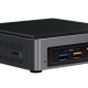 Intel BOXNUC7I5BNKP barebone per PC/stazione di lavoro UCFF Nero, Grigio i5-7260U 2,2 GHz 2