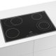 Bosch Serie 6 PKN845FP1E piano cottura Nero, Acciaio inox Da incasso Ceramica 4 Fornello(i) 3