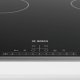 Bosch Serie 6 PKN845FP1E piano cottura Nero, Acciaio inox Da incasso Ceramica 4 Fornello(i) 4