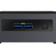 Intel NUC BLKNUC7I3DNHNC2 PC/stazione di lavoro Intel® Core™ i3 i3-7100U 4 GB DDR4-SDRAM 1 TB HDD Windows 10 Pro UCFF Mini PC Nero 2