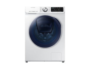 Samsung WD90N642OOW lavasciuga Libera installazione Caricamento frontale Blu, Bianco