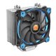 Thermaltake Riing Silent 12 Processore Raffreddatore d'aria 12 cm Nero, Blu, Argento 2