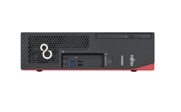 Fujitsu ESPRIMO D538 Intel® Core™ i5 i5-8400 8 GB DDR4-SDRAM 256 GB SSD Windows 10 Pro SFF PC Nero, Rosso