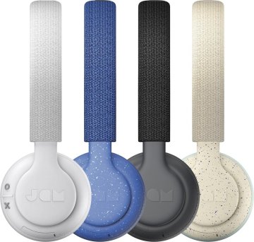 JAM HX-HP202 Auricolare Con cavo e senza cavo A Padiglione Musica e Chiamate Bluetooth Grigio