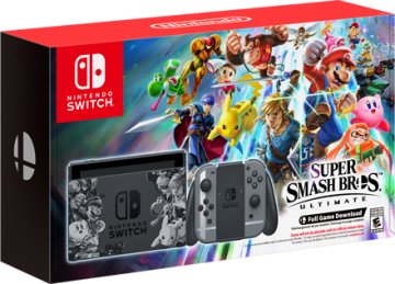 Nintendo Switch Super Smash Bros. Ultimate Set 32 GB Wi-Fi Nero