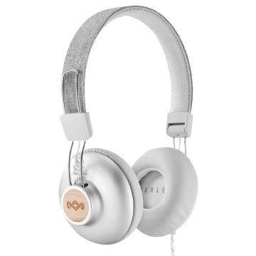 The House Of Marley EM-JH121-SV cuffia e auricolare Cablato A Padiglione Musica e Chiamate Bianco