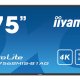 iiyama ProLite TE7568MIS-B1AG Pannello piatto interattivo 190,5 cm (75