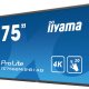 iiyama ProLite TE7568MIS-B1AG Pannello piatto interattivo 190,5 cm (75