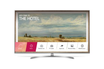 LG 49UU761H TV Hospitality 124,5 cm (49") 4K Ultra HD 400 cd/m² Smart TV Argento 20 W