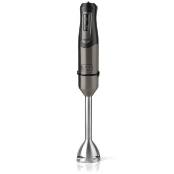 Nero & Decker BXHB1000E frullatore Frullatore ad immersione 1000 W Nero, Grigio, Stainless steel