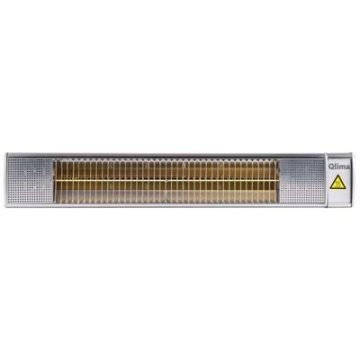 Qlima PEW3020 Interno e esterno Grigio 2000 W Riscaldatore di ambienti elettrico alogeno