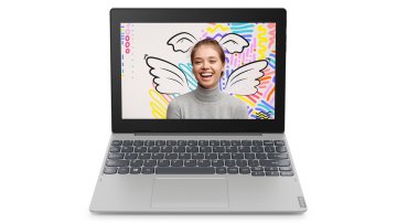 Lenovo IdeaPad D330 Intel® Celeron® N4000 Ibrido (2 in 1) 25,6 cm (10.1") Touch screen 4 GB LPDDR4-SDRAM 128 GB eMMC Wi-Fi 5 (802.11ac) Windows 10 Grigio