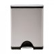 simplehuman CW1830 bidone per la spazzatura 46 L Rettangolare Acciaio inox 3