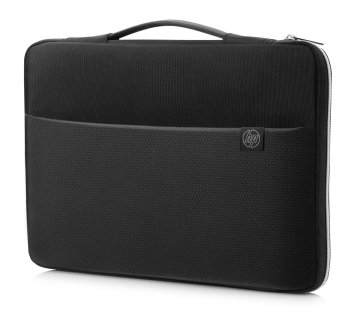 HP 14" Carry Sleeve Nero/Argento 35,6 cm (14") Custodia a tasca Nero, Argento