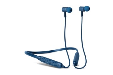 Fresh 'n Rebel Band-It Cuffie auricolari Bluetooth con Ncekband per telefono cellulare Stereofonico, blu